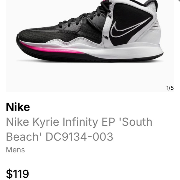 Nike Kyrie Infinity EP 'South Beach' DC9134-003 - Men’s Size 13 - Picture 5 of 12